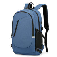 Mochila impermeable antirrobo para para hombre, bolsa trasera ligera libros, elegante, 15,6" - details 39