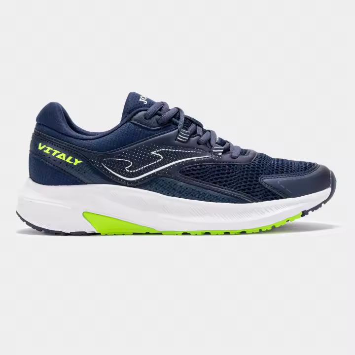 Zapatilla Running Hombre Joma Vitaly 2503 Marino Lima Confortable - 1