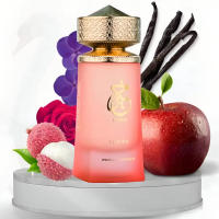 Fragancia KHAIR FUSION - 100ML  - Eau De Parfum Floral Frutal | Marca Paris Corner | Ideal para el día a día y ocasiones especiales - details 0