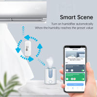 Sensor Inteligente De Temperatura Y Humedad Tuya Para El Hogar Compatible Con Alexa Y Google Home Monitorización WiFi/Zigbee - details 6