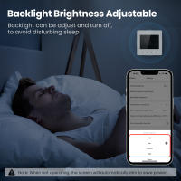 Termostato Inteligente AVATTO Tuya WiFi/ZigBee Para Calentadores De Agua Y Gas Batería De Bajo Consumo Compatible Con Alexa Google Home Alice - details 7