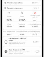 Testero De Batería Inteligente WiFi Tuya 18650 Medidor De Capacidad Con Detector De Resistencia Interna Y Monitoreo En Tiempo Real Por APP USB - details 8