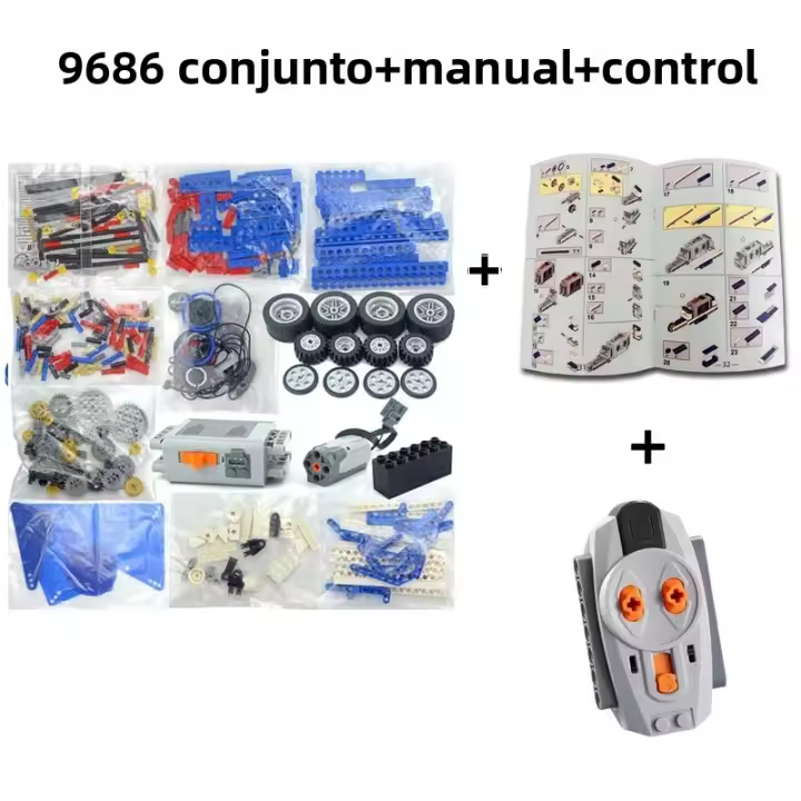 Bloques De Construcción Educativos STEM 9686 Para Niños Y Niñas Edad 6-12 Años Programación Técnica Juguete Control De Energía Regalo Aprendizaje a Través Del Juego - 1
