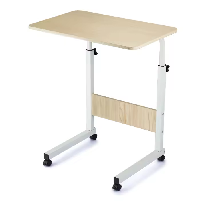 Confortime - Mesa Auxiliar Plegable Madera Metal - Duradera y Versátil - Portátil para Interior y Exterior - 1