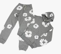 Y2K Conjunto de sudadera de 2 piezas para hombre y Mujer, sudadera de manga largo y pantalón de chándal, estampado hip hop, conjunto con capucha, sudadera para hombre - details 3