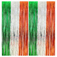 2 Pack Cortinas De Foil Mardi Gras Con Borlas Metálicas Para Decoración De Fiestas De Cumpleaños Boda Y Decoraciones De Fiesta Mardi Gras - details 18