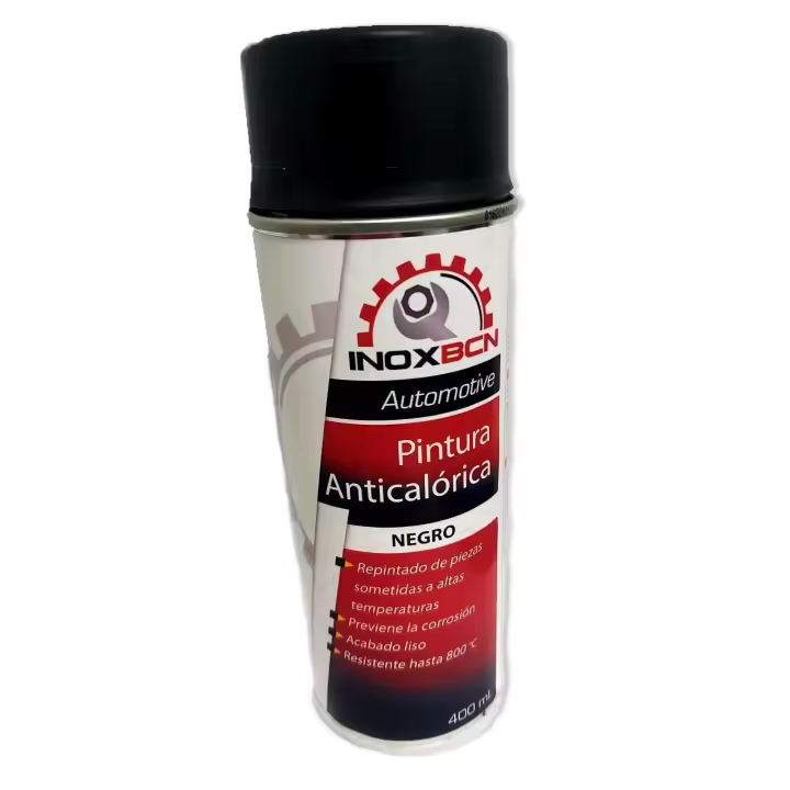 SPRAY PINTURA ANTICALORICA 800º C NEGRO 400ML - 1