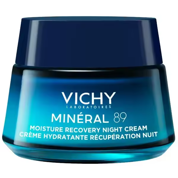 VICHY MINERAL 89 CREMA DE NOCHE HIDRATANTE RECUPERADORA MELATONINA PURA 50ML - 1