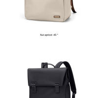 Mochila Elegante GOLF Para Mujer En Nylon Aesthetic Impermeable Antigolpe Con Compartment Para Portátil 15.6 Pulgadas Anti-Robo Para Viajes Y Uso Diario - details 24