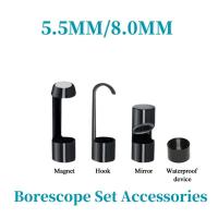 Accesorios Para Borescopía Conjunto De Protección Para Espejo Y Imán Con Gancho Para Cámara Endoscópica De Lentes De 3.9mm 5.5mm 8mm - details 3