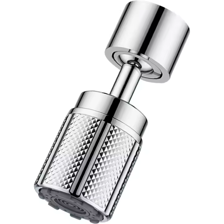 Torneira universal para M/FM 20 mm 22 mm 24mm, ar Rotary de 360 Graus, Três Bicos misturadores de Regulação continua, Economia de Água para Cozinha y Casa de Banho, acessórios adicionales - 1