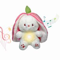 Oso De Peluche Interactivo Con Respiración Música Y Luz 4 Velocidades Ajustables Regalo Ideal Para Niños Tamaño 11.8 Pulgadas - details 13