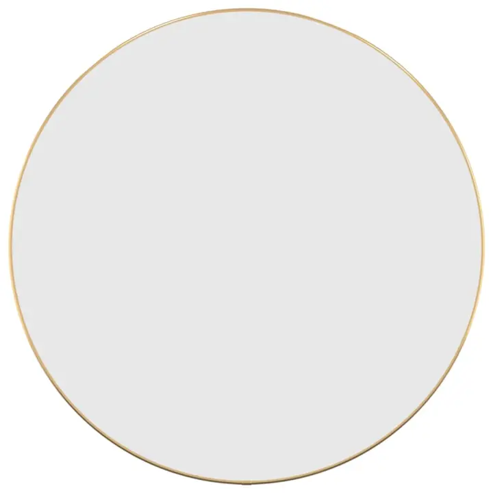 Espejo bañoEspejo de pared redondo dorado Ø 60 cm - 1
