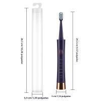 Cepillo De Dientes Eléctrico Para Adultos IPX7 Impermeable Cabeza De Cepillo Recargable Por USB Limpieza De Alta Frecuencia 6 Modos De Limpieza - details 8
