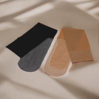 Geshop 6 Pares Medias Hasta la Rodilla Lycra con Plantilla Algodón 20D Denier Anti presión para mujeres  Calcetines Altos Lycra Anti presión  Color Negro, Carne - details 2