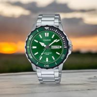 reloj deportivo buceo hombre Casio Duro Marine Monster Sports MTD-125D-3AV  45.6mm 100m WR correa de acero - details 6