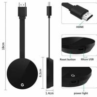 Chromecast Google Dongle De Streaming De Medios Para TV Compatible Con HDMI Mirascreen WiFi Inalámbrico HD Para iOS/Android Control Remoto Smart Home - details 4