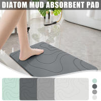 Alfombra De Baño Kieselguhr Antideslizante Alfombrilla De Ducha Absorbente Y Secado Rápido Tamaño 60x39cm Para Adultos - details 0