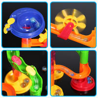 Juguete Educativo DIY De Construcción De Bloques 29pcs Camino De Mariposa Con Carril Tubular Para Niños Juego De Rol De Bolas De Plástico - details 6