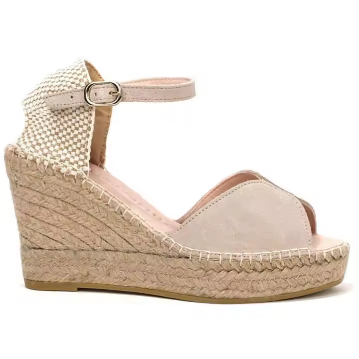 Sandalias de Plataforma Macarena Musa 47 para mujer en color rosa - 1