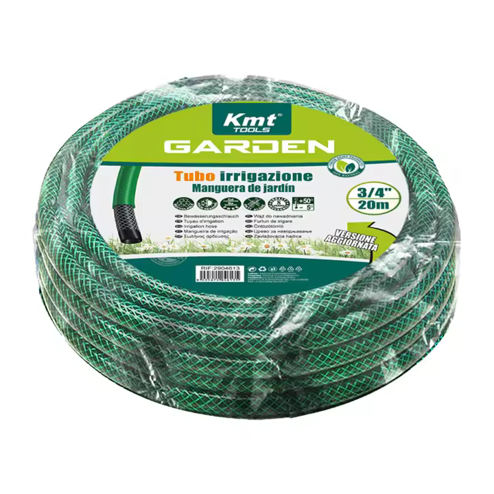 UD - Manguera de Jardín 3/4” 20m | Antialgas, Resistente UV, Alta Presión, PVC Reforzado - 1