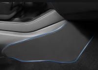 Cubierta Protectora De Cuero Para Control Central De Tesla Model 3 Model Y Tapete Antideslizante Para Pie Accesorios De Coche Anti- Suciedad Y Anti- Golpes - details 1