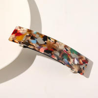 Pins De Pelo De Moda Clips Leopardo Y Marmol Texturizado Geométrico Para Mujer Accesorios De Cabello Barretas Decorativas - details 3