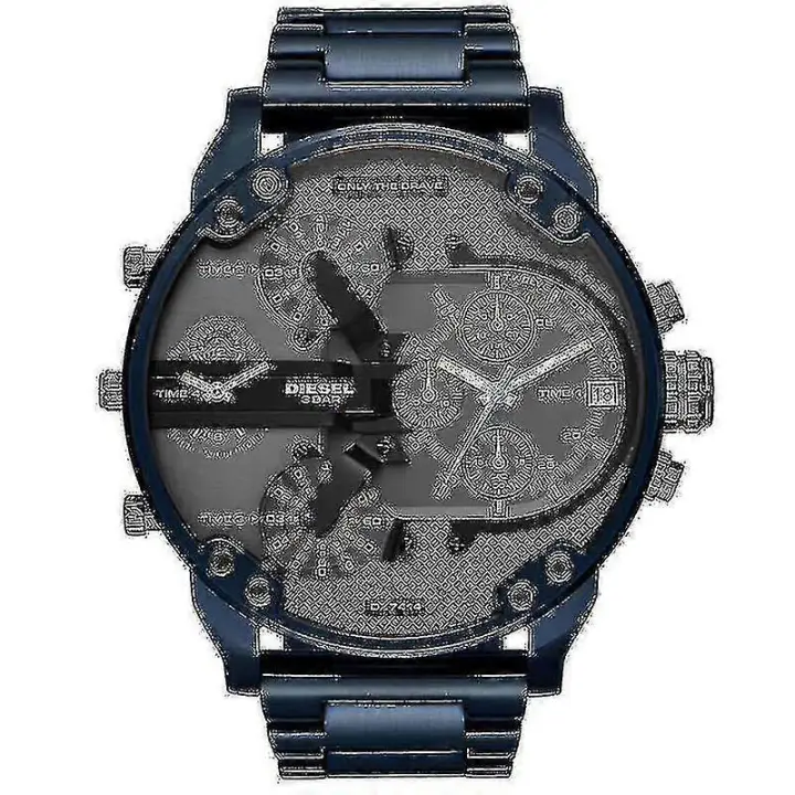 Daddy Diesel Reloj cronógrafo para hombre 50mm azul - 1