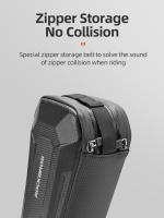 Bolsa De Bicicleta ROCKBROS De Capacidad Alta 1.5L Estuche Duro Impermeable Para MTB Y Carretera Patrón De Carbono Bolsa De Tubo Superior - details 11
