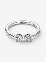 Pandora - Anillo de Lasso brilliant-Plata de Ley - details 0