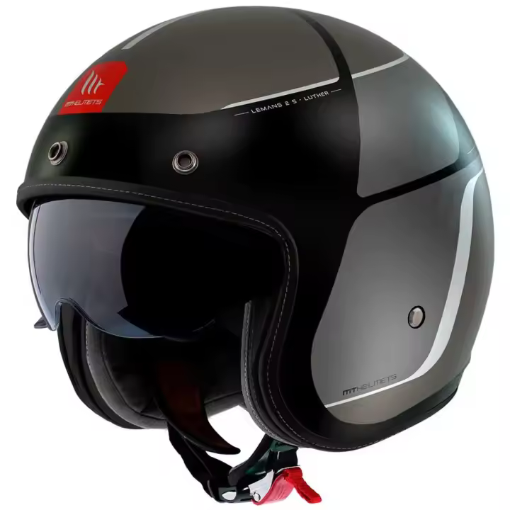 Mt Helmets Casco Jet Le Mans 2 Sv Luther - 1