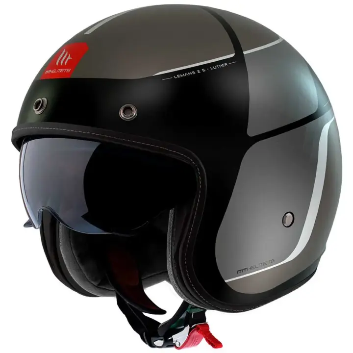 Mt Helmets Casco Jet Le Mans 2 Sv Luther - 1