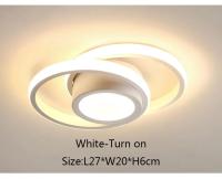 Lámpara De Techo LED De Acrylic Moderna Para Hogar Y Hotel Iluminación Para Sala De Estar Personalizable Regalo Único Instalación Sencilla - details 14
