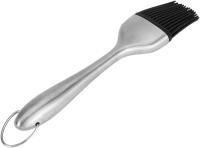 Cepillo de aceite de barbacoa resistente al calor cepillo de pastelería de silicona herramienta de asado con mango de acero inoxidable para hornear, 20cm - details 2