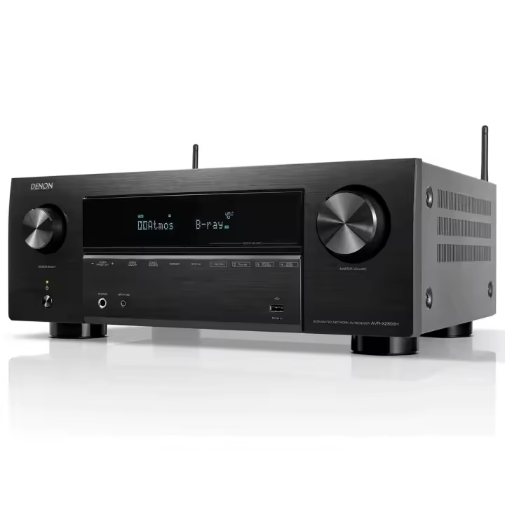 DENON AVR-X2800H Black / Receptor AV 5.2.2ch o 7.2ch 1050W 8K - 1