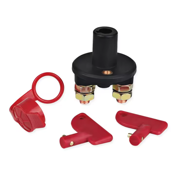 Interruptor Principal De Batería Para Coche 12V/24V Desconecta Isolador De Circuito Relé De Control De Alimentación Vehicular - 1