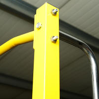 ALLINLIFE Jaula Musculacion Ajustable,Jaula de Potencia Multifuncional,Jaula de Sentadillas con Barra de Dominadas, Estación de Dips y Remo,Multipower Maquina Gym Gimnasio en Casa para Entrenamiento - details 5