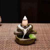 Encendedor De Incienso Miniatura Buddha De Céramica Retro Para Decoración De Hogar Y Oficina Estilo Teahouse Antiguo - details 8