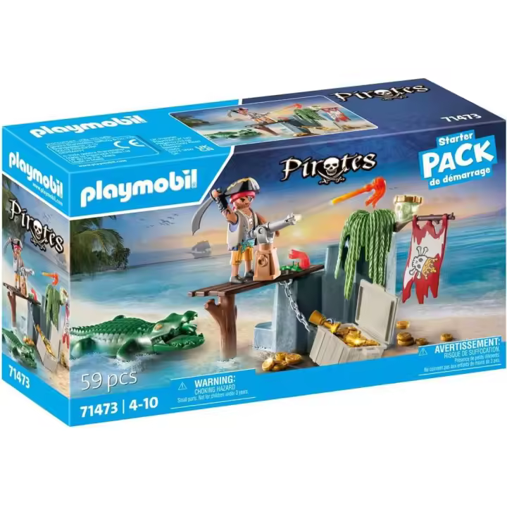Playmobil Pirata con Caimán - Modelo 71473 - Figura de Colección - 1
