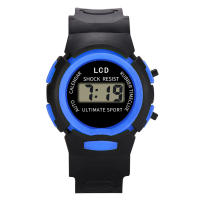 Reloj Deportivo Para Niños Con Correa De Silicona Y Pantalla LED Reloj Digital Para Niñas Y Niños Estudiantes Resistentes Al Agua - details 9
