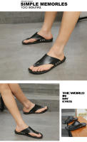 Sandalias De Verano Para Hombre MAEDEF Zapatos De Playa Antideslizantes Flip Flops De Alta Calidad Casual Mocasines De PU EVA - details 4