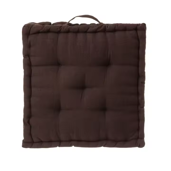 LILI HOME Cojín de Suelo Loving Chocolate | 45 X 10 X 45 Cm | Cojín Decorativo - 1