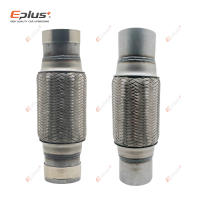Conector De Tubo De Escape Para Coche Universal EPLUS Telescopio Flexible Enredado De Acero Inoxidable Conector De Muffler - details 3