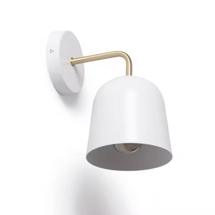 Ledkia Lámpara de Pared Metal Giorgia Blanco - 1