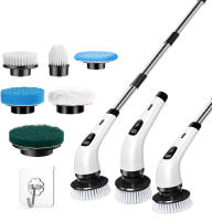 Escobilla De Limpieza Eléctrica Sin Cable Multifuncional Para El Hogar Y Cocina Cepillo De Pelo Baño Escoba Y Mop Para Limpieza Del Inodoro - details 1