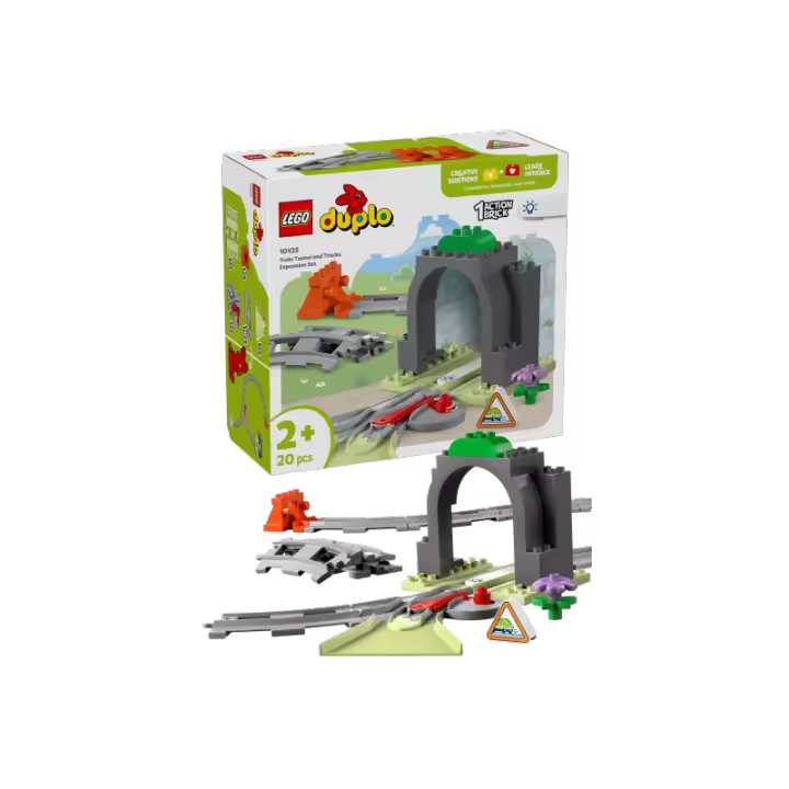 LEGO DUPLO 10425 Set de Expansión: Túnel y Vías Ferroviarias Contiene 20 piezas - Edad recomendada a partir de 2+ años 25L10425 - 1