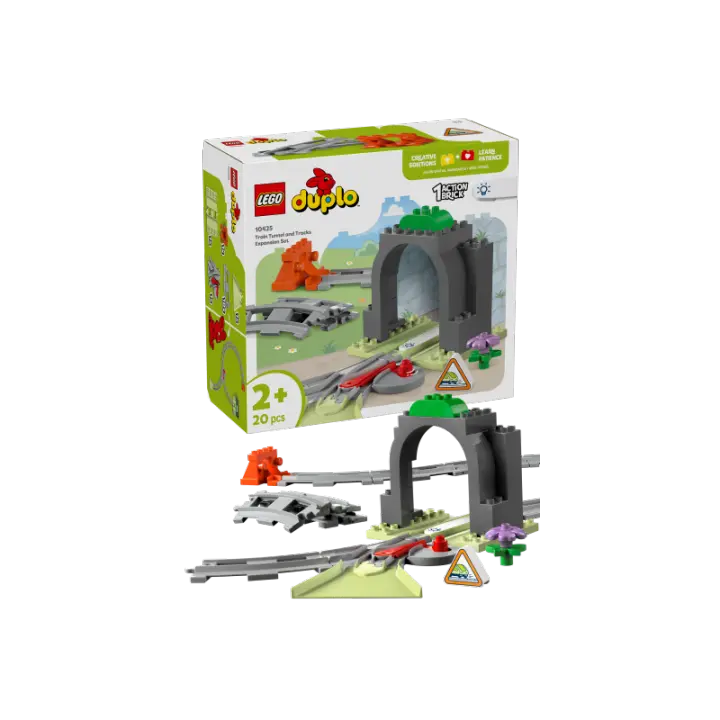 LEGO DUPLO 10425 Set de Expansión: Túnel y Vías Ferroviarias Contiene 20 piezas - Edad recomendada a partir de 2+ años 25L10425 - 1