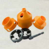 Kit De Torneador De Tubo PVC Con Herramientas De Mano Para Acero Aluminio Incluye Dientes De 1/2 Pulgada 3/4 Pulgada Y 1 Pulgada Set De Dientes Redondos Para Agua Y Placas - details 6