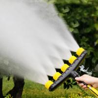 Atomizador Ajustable De Gran Flujo Para Riego De Jardín Y Granja Herramienta De Riego Para Vegetales 3/4/5/6 Maneras - details 1