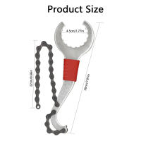 Kit De Herramientas Para Bicicleta 6 Pcs Herramientas De Reparación Profesionales Para Bicicleta De Montaña Con Retirador De Casette 3-en-1 Llave Y Rompe Cadena - details 6